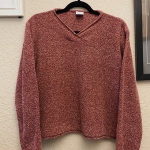 Columbia womens sportswear faded purple sweater